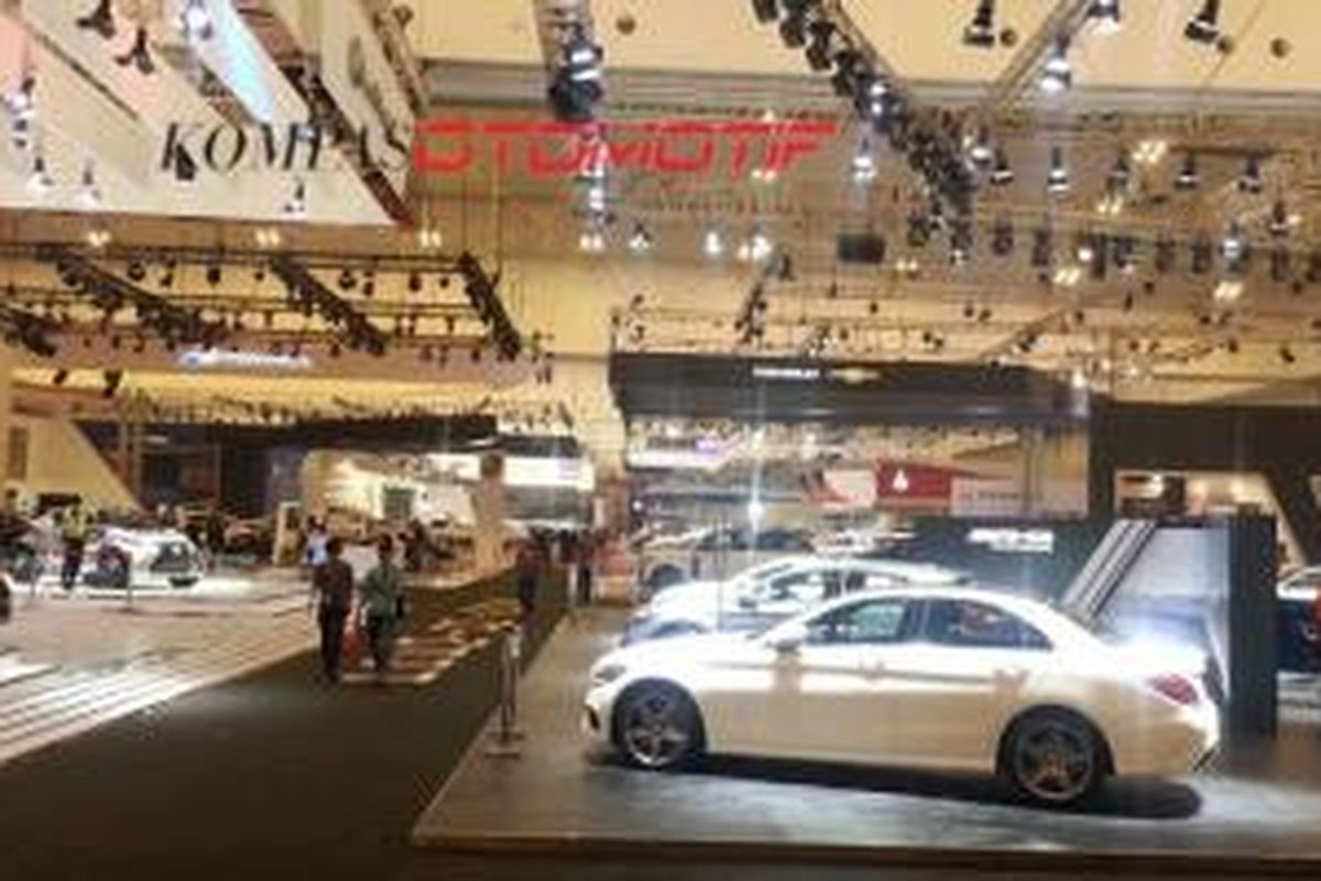 Pameran otomotif nasional di ICE, BSD, Tangerang Selatan