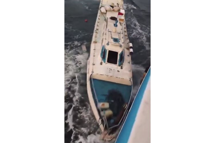 KM Obi Permai Bertabrakan dengan Speedboat di Halmahera, ABK Selamat
