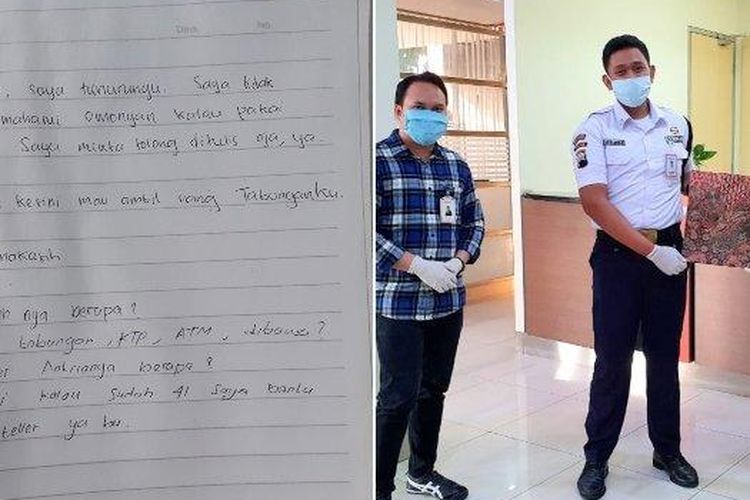 Viral cuitan teman tuli merasa terbantu saat ingin menarik tabungan di Bank, sikap satpam menginspirasi & tuliskan pesan. Berujung dapat penghargaan.  