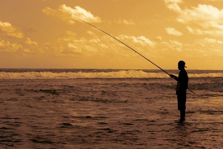 Senja di Pantai Pok Tunggal.