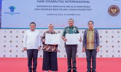 Tingkatkan Layanan JKK, BPJS Ketenagakerjaan dan Pusrehab Kemenhan Jalin Komitmen Bersama