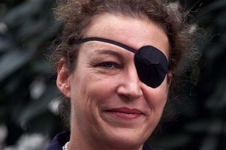 Marie Colvin, jurnalis perang yang wafat saat sedang liputan di Suriah, pada 22 Februari 2012