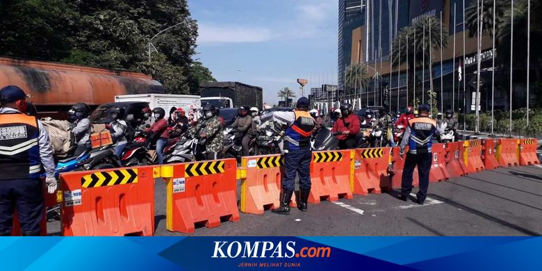 6 Ruas Jalan di Surabaya Ditutup Selama PPKM Darurat, 3 di Antaranya Berlaku 24 Jam - Vimarsana News