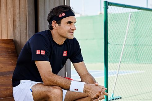 Tinggalkan Nike Gabung ke Uniqlo, Roger Federer Semakin Kaya Raya