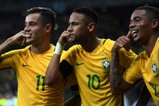 Neymar Gelar Pesta Setelah Bawa Brasil ke Putaran Final Piala Dunia