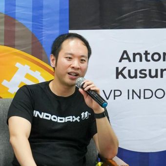 Vice President Indodax Antony Kusuma.