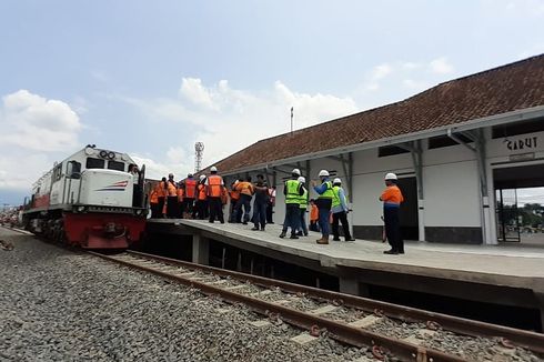 Reaktivasi Jalur KA Cibatu-Garut, Uji Coba Kereta Api Dimulai