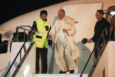 Paus Fransiskus Mendarat di Jepang dengan Membawa Pesan, Apa Itu?