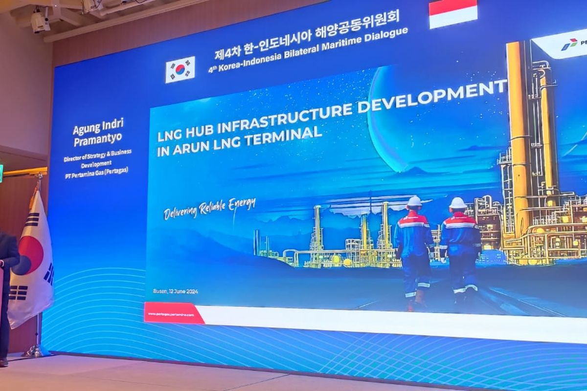 Pertamina Gas jajaki peluang bisnis jangka panjang LNG Hub dalam pertemuan 4th Bilateral Maritime Dialogue (BMD) antara Indonesia dan Korea Selatan (Korsel) yang digelar di Busan pada 12-13 Juni 2024. 