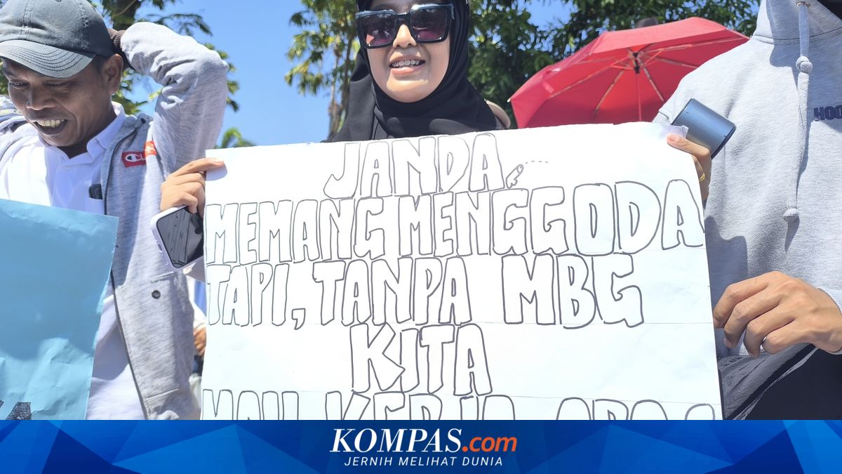 Demo Dukung MBG di Pamekasan, Emak-emak: Jangan Dihentikan karena Janda Bisa Dapat Pekerjaan