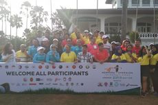 Resmi Dibuka, 15 Negara Bersaing dalam Menpora Emeralda Internasional Amateur Golf Cup 2019