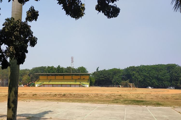 Lapangan Serbaguna Margahayu, Bekasi Timur, yang bakal dijadikan lokasi berdirinys Bekasi Community Center Pemuda.