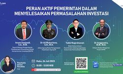 Kementerian Investasi/BKPM Gelar Webinar, Bahas Permasalahan Investasi di Indonesia