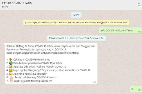 Pantau Sebaran Kasus Corona Real Time, Cek di Radar Covid-19 Jatim