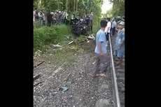 Viral, Video Mobil Pajero Tabrak Kereta Api di Lampung, Berikut Kronologinya!