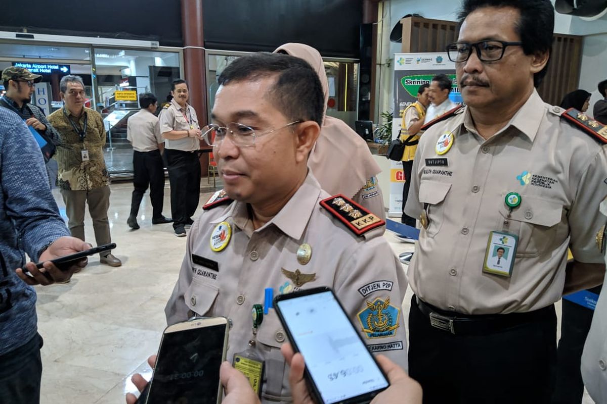 Kepala KKP Bandara Soekarno-Hatta, Anas Maaruf saat ditemui di Bandara Soekarno-Hatta Kota Tangerang, Selasa (10/12/2019)