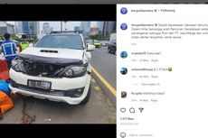 Tabrakan Beruntun di Tol Dalam Kota Semanggi, Ingat Jarak Aman 3 Detik