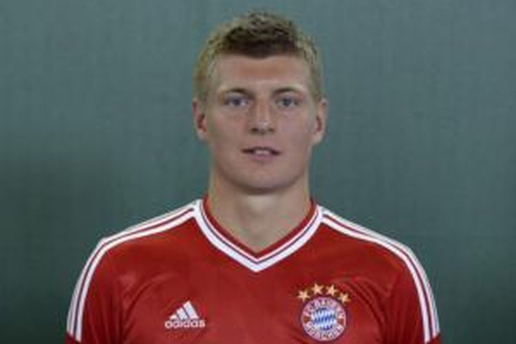 Gelandang Bayern Muenchen, Toni Kroos.