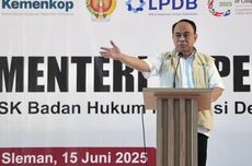 404 Kopdes Merah Putih di Jogja Dapat Badan Hukum, Menkop: Tertinggi di Indonesia 