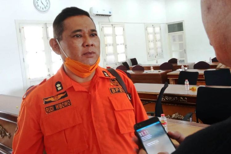 Sekretaris Badan Penanggulangan Bencana Daerah (BPBD) Cianjur Rudi Wibowo