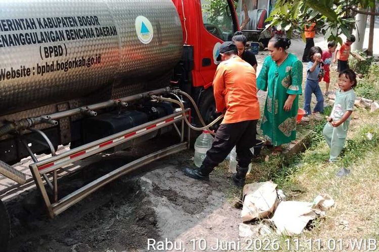 Kemarau Mulai Terasa, 517 Warga di Citeureup Bogor Kesulitan Air Bersih
