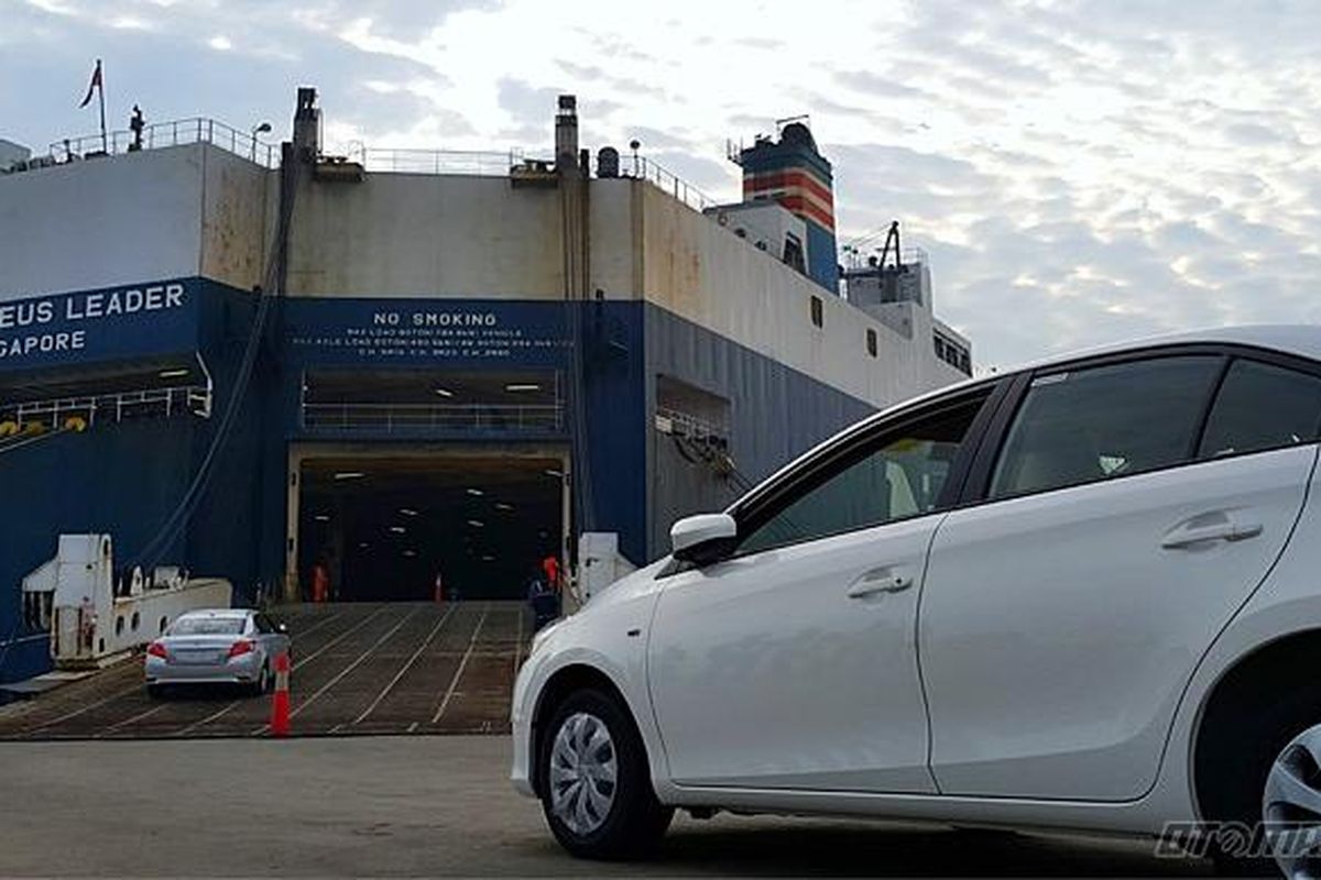 TMMIN Siap Eksport Toyota Yaris sedan