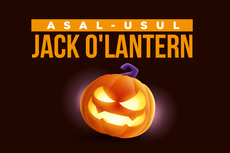INFOGRAFIK: Asal-Usul Jack O'Lantern yang Muncul Setiap Halloween