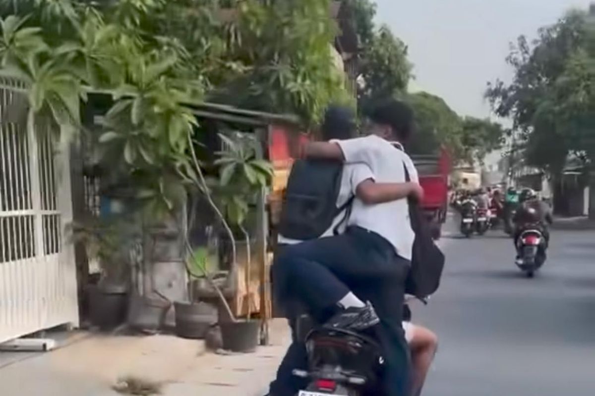 Viral Pelajar SMP di Ciputat Tangsel Berbonceng Empat, Polisi Panggil Orangtua Pelaku