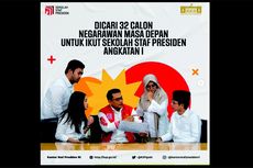 Dibuka Program Sekolah Staf Presiden Angkatan Pertama untuk Wilayah Jabodetabek, Apa Saja Syaratnya?