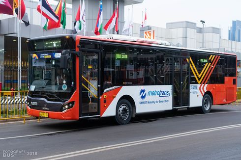 Bus Transjakarta yang Tabrak Mobil Istri Irjen Boy Rafli Pakai Transmisi Matik
