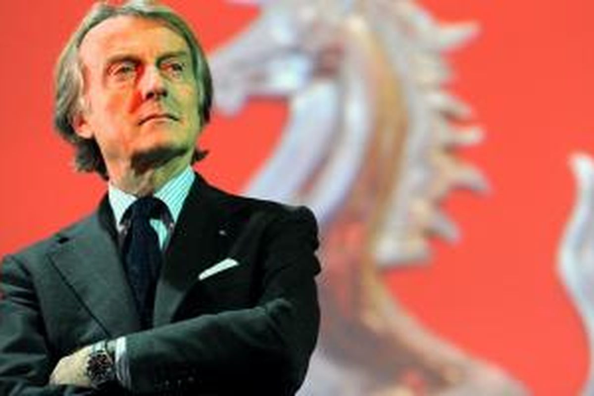 Bos besar Ferrari, Luca di Montezemolo.