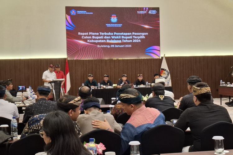 KPU Buleleng Tetapkan Sutjidra dan Suriatna sebagai Bupati dan Wakil Bupati Terpilih 2025-2030