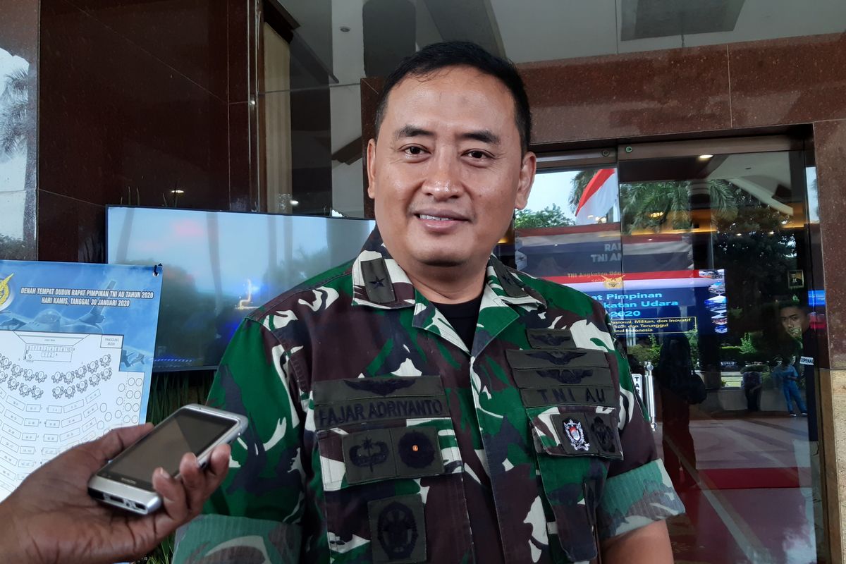 Air Force Spokesman First Marshal Fajar Adriyanto. 