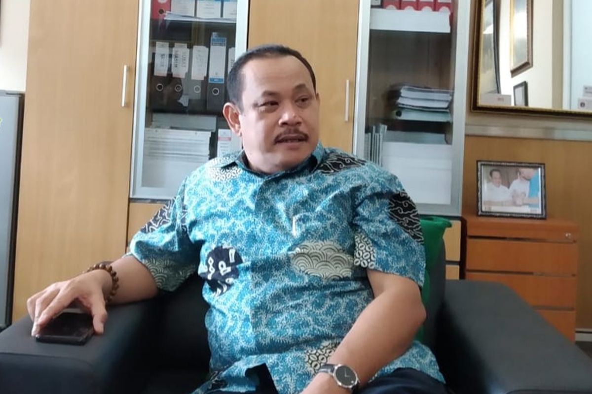 Ketua Fraksi Partai Gerindra DPRD DKI Jakarta Abdul Ghoni di Gedung DPRD DKI, Jalan Kebon Sirih, Jakarta Pusat, Rabu (6/2/2019).