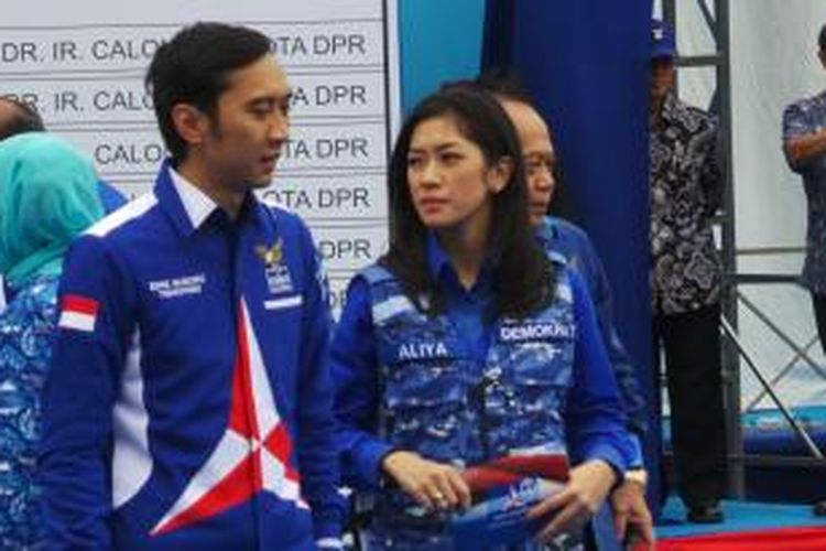 Edhie Baskoro Yudhoyono dan Aliya Rajasa