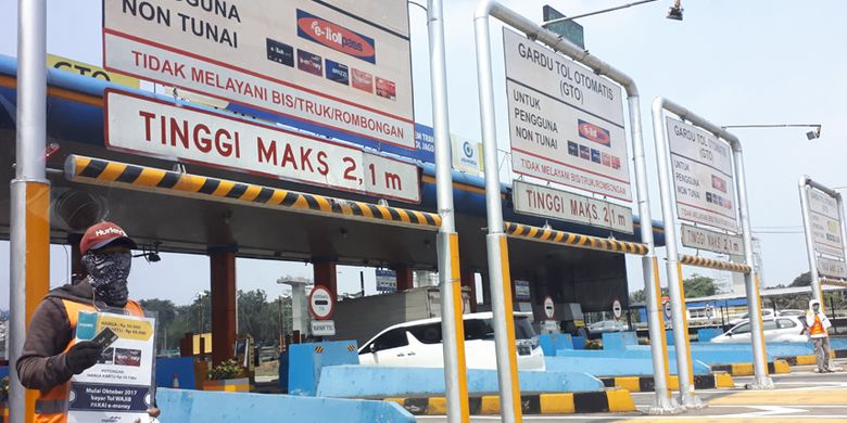 Menuju 100 persen transaksi elektronik jalan tol