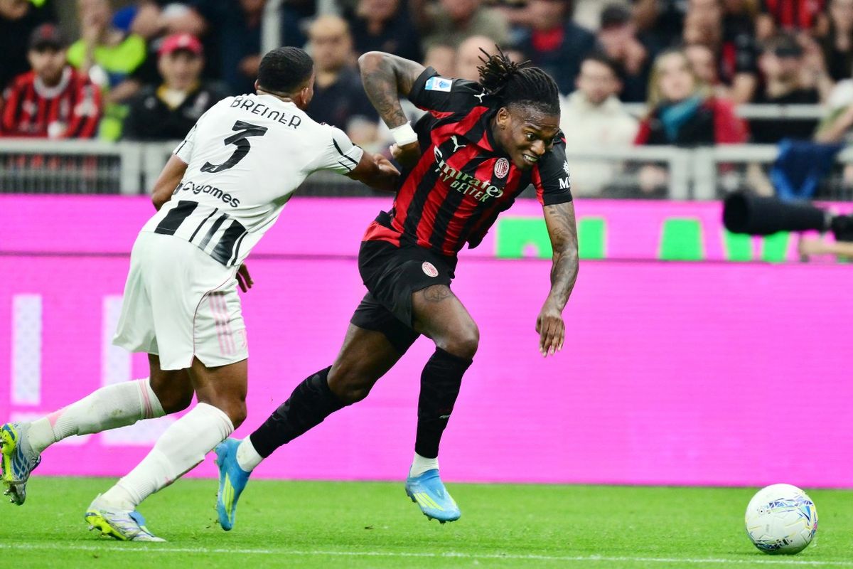 AC Milan Vs Juventus 0-0: Rafael Leao Dihujani Cemoohan dari Fans Rossoneri