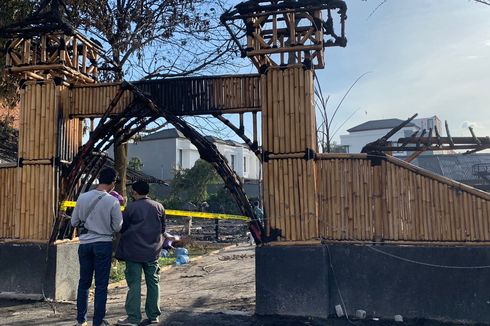 Rumah Makan Abah Cianjur di Ciputat Ludes Terbakar