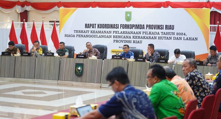Pemprov Riau Pastikan Pelaksanaan Pilkada 2024 Aman dan Tertib