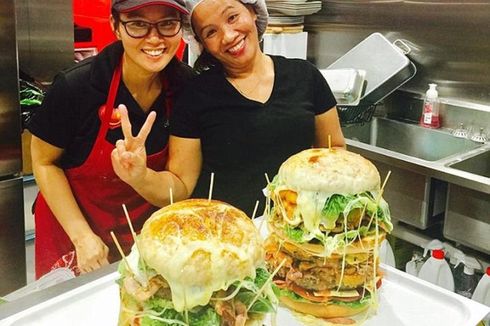 Berbobot 5 Kilogram, Inikah Burger Terbesar di Dunia?