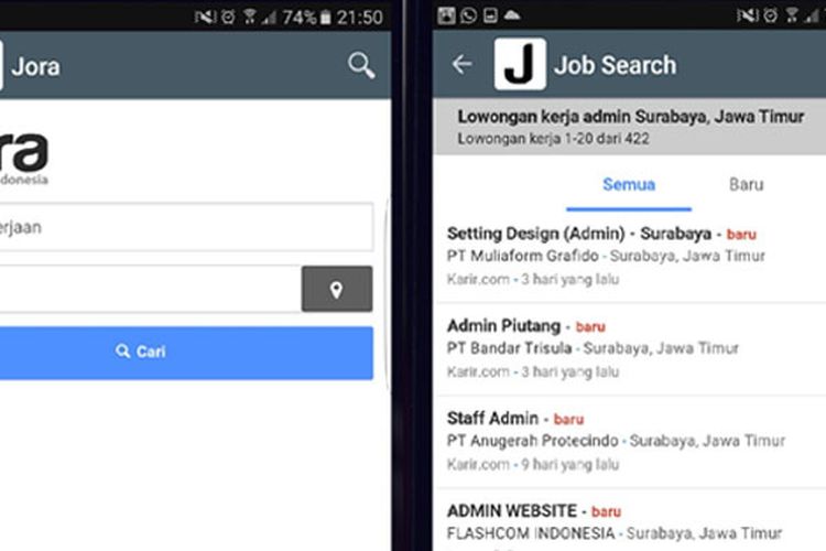 Lowongan Kerja Dari Berbagai Situs Bisa Ditemukan Di Aplikasi Jora