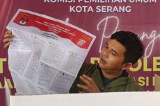 Ikut Simulasi Pencoblosan, Warga Serang Banten: Puyeng, Ribet Ngelipetnya