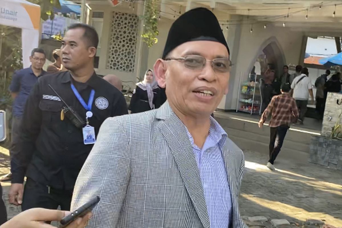 Rektor Unair, Prof. M. Nasih, Selasa (9/7/2024).