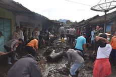 Petugas Selesai Bersihkan Lumpur, Banjir Bandang Kembali Landa Kecamatan Ijen Bondowoso