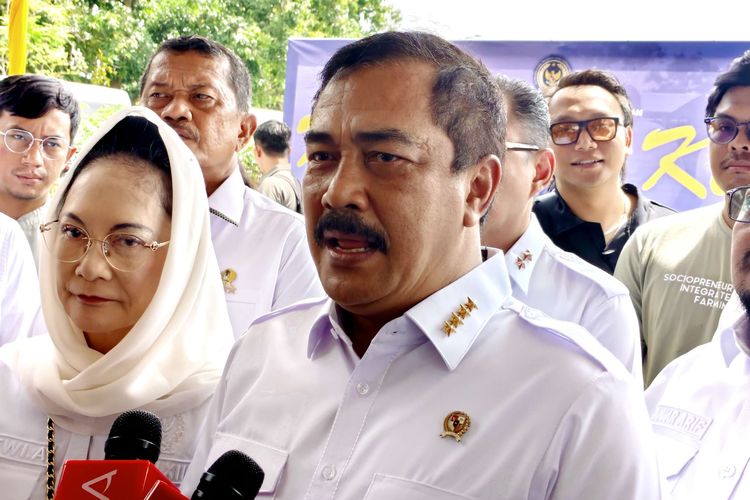 Menteri Imigrasi dan Pemasyarakatan Agus Andrianto saat kunjungan kerja ke Lapas Kendal, Jawa Tengah, Rabu (11/2/2026).