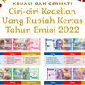 Ciri-ciri Uang Rupiah Kertas Terbaru 2022, Kenali dan Cermati