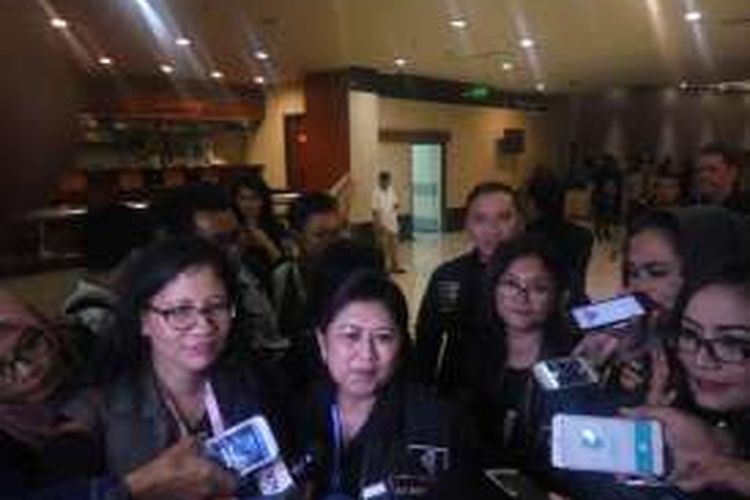 Ani Yudhoyono saat diwawancarai di Hotel Bidakara, Jakarta Selatan, Jumat (13/1/2017).