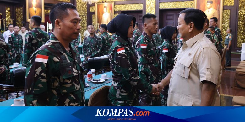Beri Arahan ke Nakes TNI yang Berangkat ke Palestina, Prabowo: Indonesia Harus Tunjukkan Solidaritas