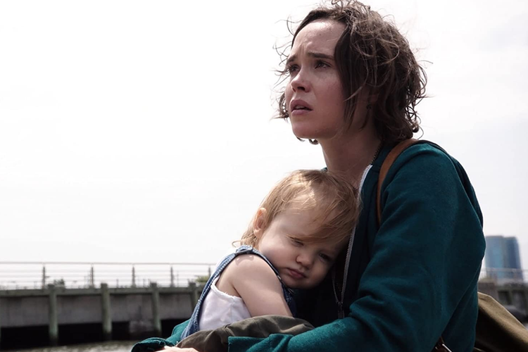 Ellen Page dalam film drama komedi Tallulah (2016).