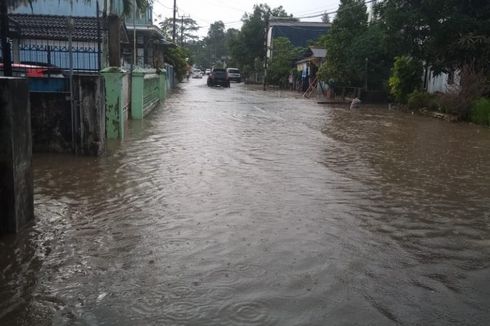 Drainase Tersumbat, Ratusan Rumah di Pangkal Pinang Terendam Banjir